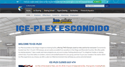 Desktop Screenshot of iceplexescondido.com